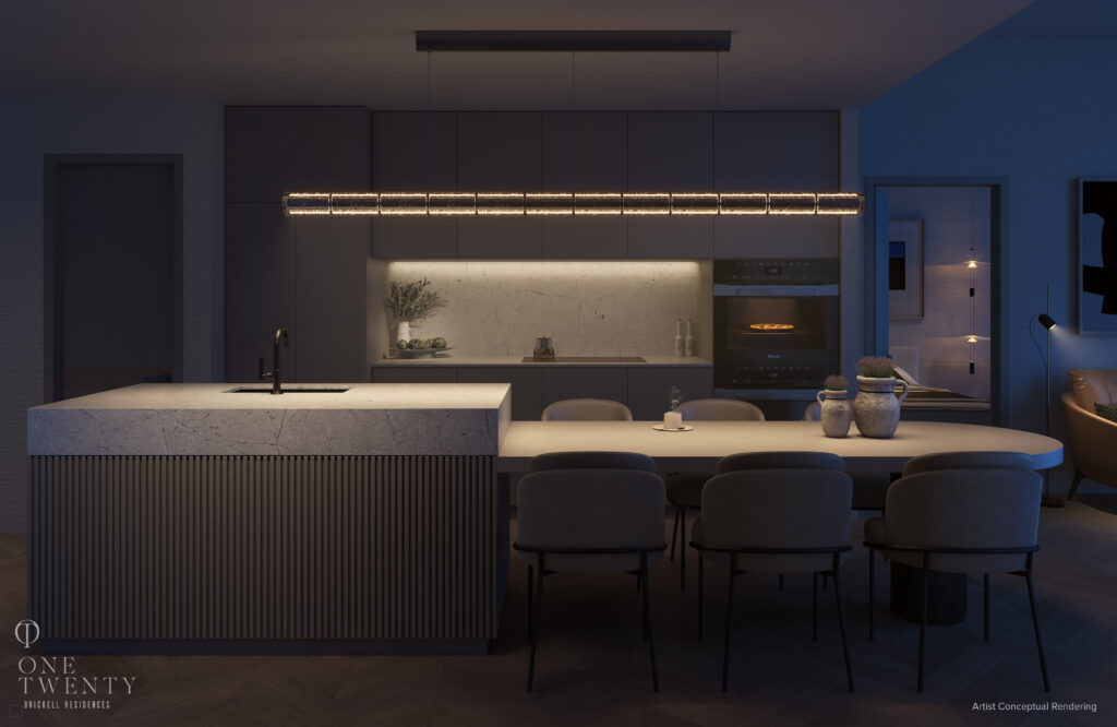 One Twenty Brickell Residences Kitchen